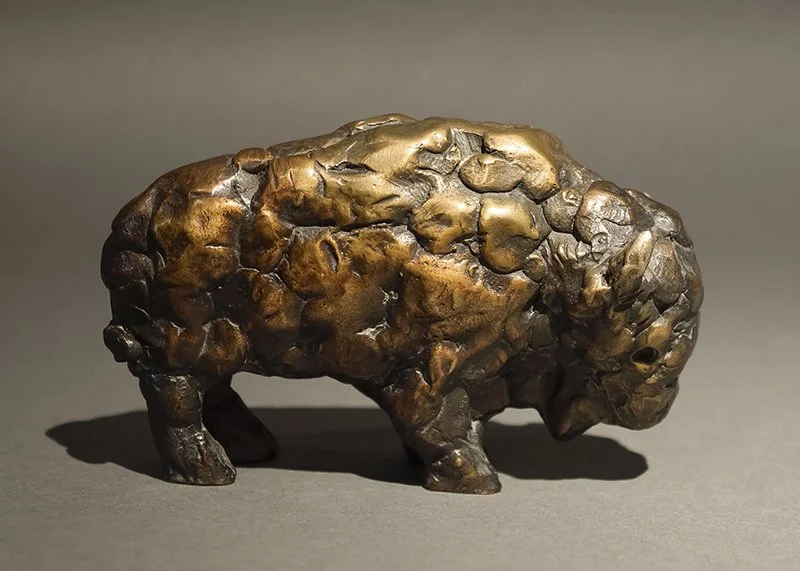 RRL クラシック イエローストーン・バイソン銅像 Yellow Rock Bison — Rowe Fine Art Gallery